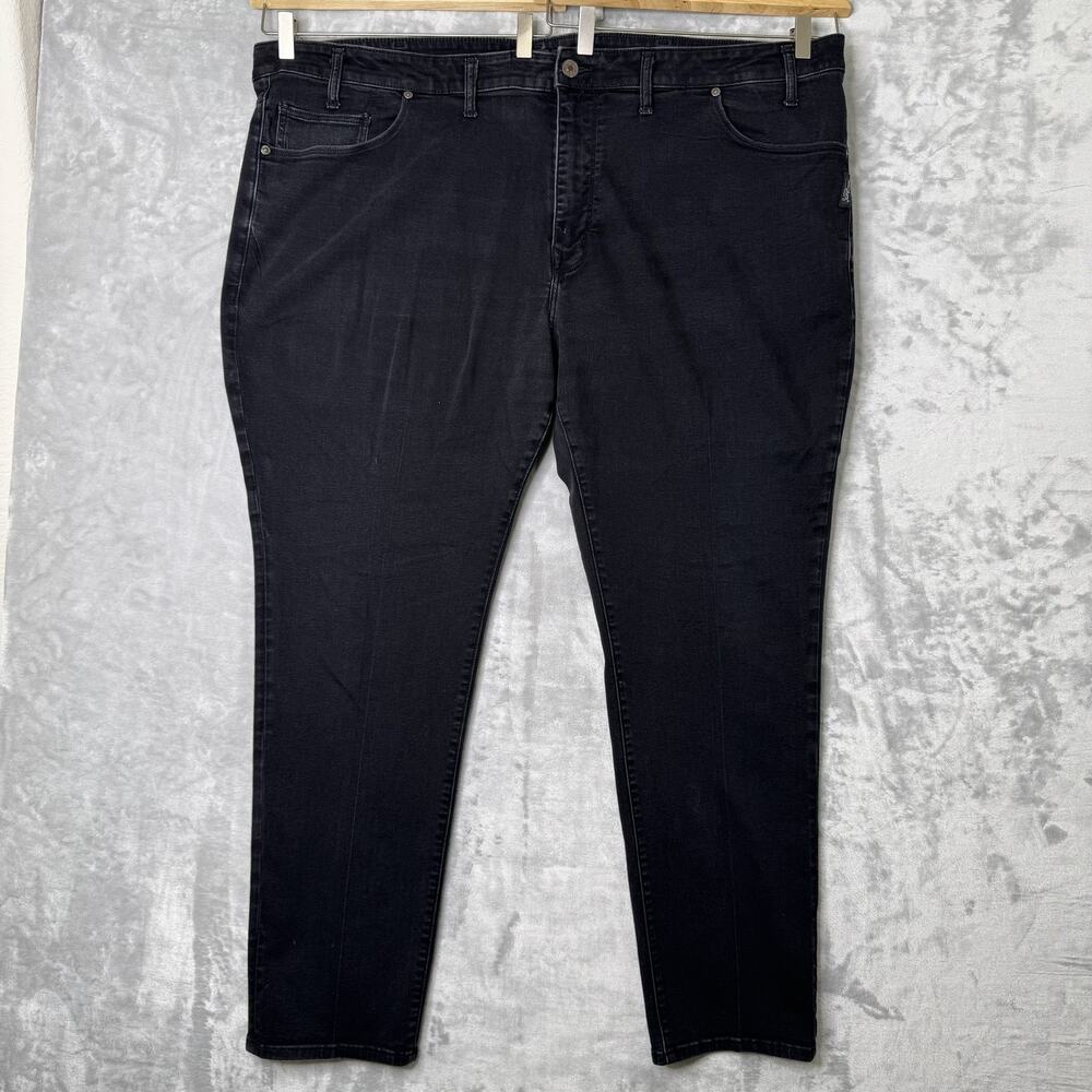 Silver Jeans Company Jeans Mens 50x32 Black Machray Stretch Western Glove Works